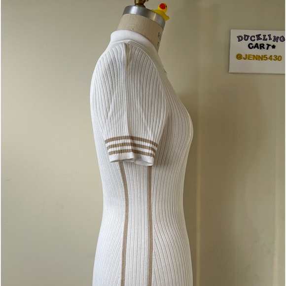 NWT👗 rag & bone Peyton Polo Knit Dress SZ-L - Picture 6 of 14